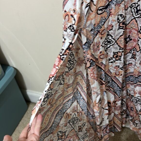 NWT Anthropologie Abel the Label Pink Halter Neck Maxi Dress Size S - Picture 9 of 9